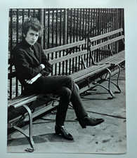Bob Dylan - Classic Black&White Magazine Poster - Sheridan Park - RARE