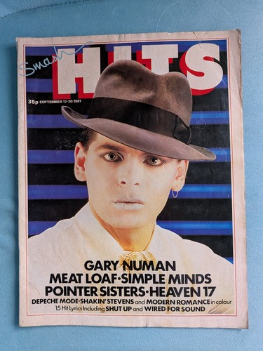 Smash hits magazine - magazine, 1981