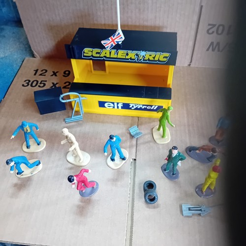 Scalextric c703 pit stop - scalextric,