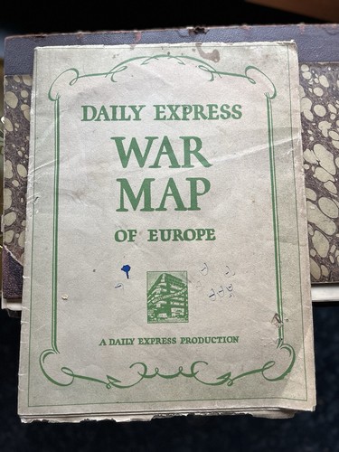 Daily express war map - express,