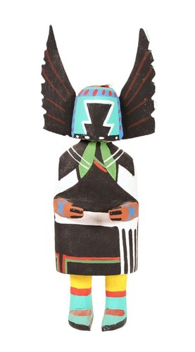 Hopi kachina crow mother doll - kachina,