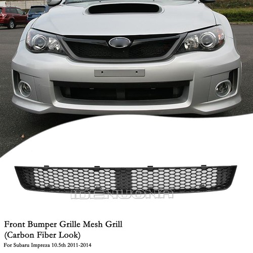 Carbon look front lower grille - carbon,
