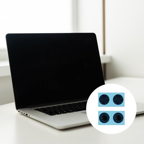 Laptop bottom rubber feet - rubber, for