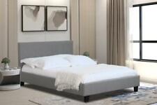 Fabric Modern Bed Frame Light