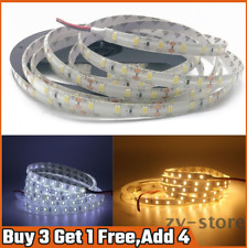 12V 1-5M 5630 SMD LED LIGHT FLEXIBLE STRIP WATERPROOF COOL or WARM WHITE DECOR