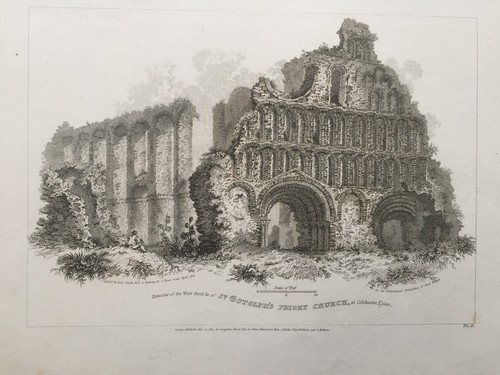 1805 antique print st - 1805,