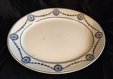 Antique Newport Pottery & Co Ltd Burslem Large Oval 16" x 12" Platter