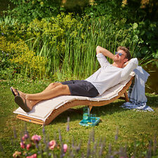 CASARIA® Wooden Sun Lounger