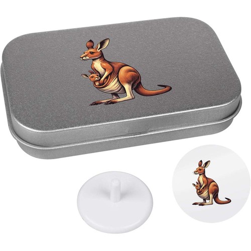 Kangaroo with joey - with, golf