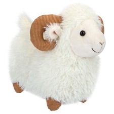 Sheep With Horns Soft Toy Cute