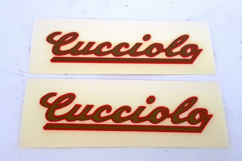 Ducati cucciolo decals - ducati,