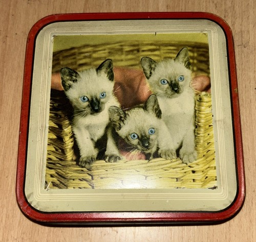Vintage edward sharp tin empty - vintage,