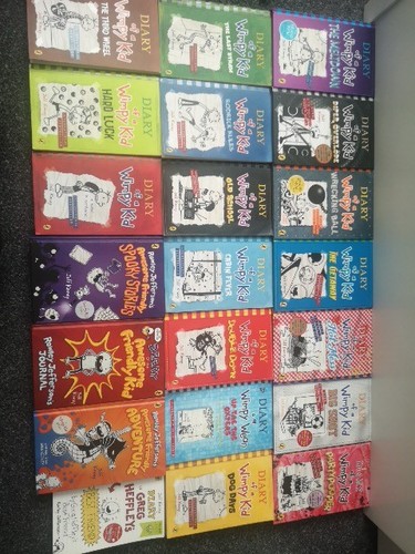 Diary wimpy kid books - 17,