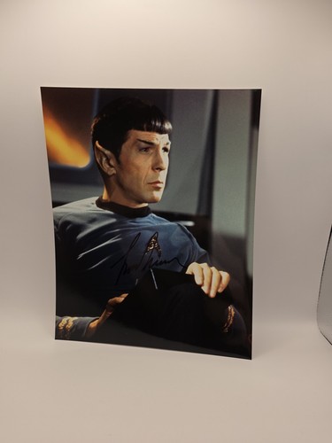 Leonard nimoy signed - leonard, 8x10