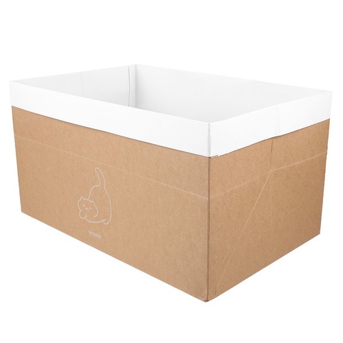 Reusable cardboard cat - cardboard,