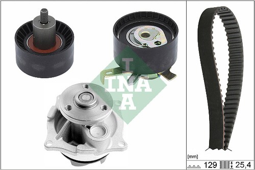 Water pump timing belt kit - pump,