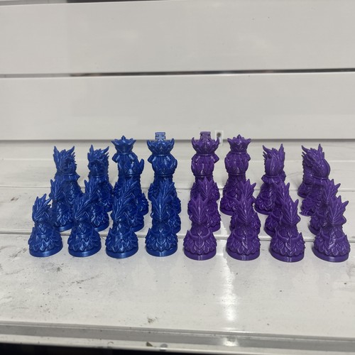 Chess set dragon - chess,