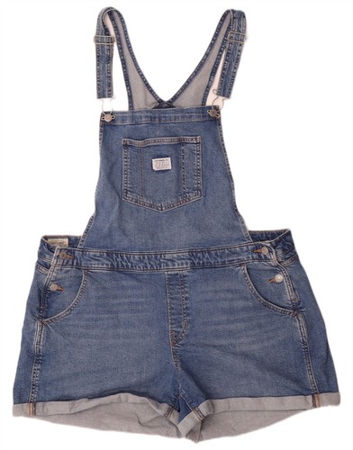 Levi womens dungarees denim - womens,