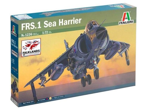 Italeri 1236 sea harrier - sea,