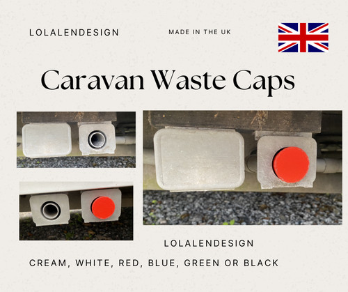 Caravan waste pipe - waste, cover