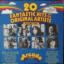 20 Fantastic Hits By The Original Artists Volume 2-UK-1972-Vinyl LP