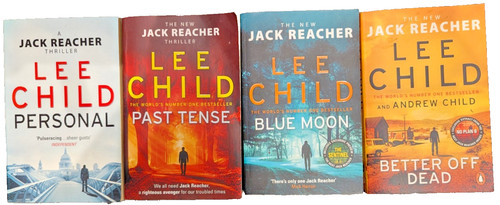 Jack reacher book bundle 4 - jack, x
