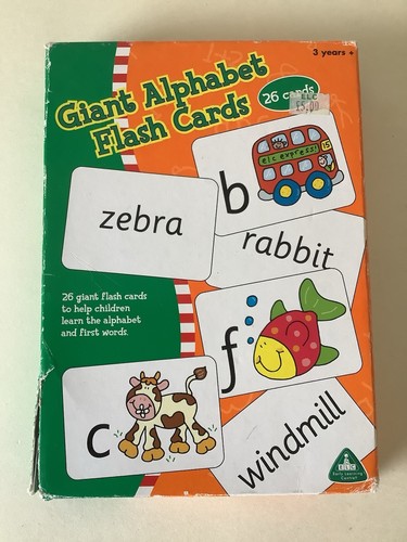 Elc vintage giant alphabet - 26,