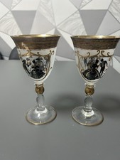 Stunning Pair Bohemia Crystal