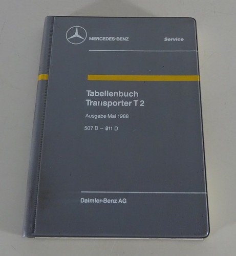 Tables book mercedes benz - tables,