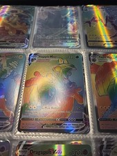 Pokémon TCG Flapple VMAX Rainbow Rare Battle Styles 164/163 NM/M