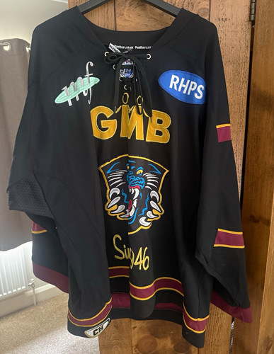 Nottingham panthers game worn - nottingham,