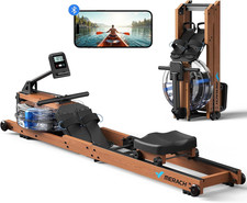 Foldable Wood Rowing Machine
