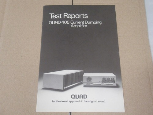Quad 405 amplifier vintage - quad,