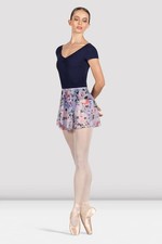 BLOCH Ladies Floral Printed Pull On Ballet Skirt R0241 - Bouquet