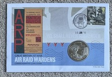 2010 Gibraltar Crown In First Day Cover. One Stamp. Air Raid Wardens.