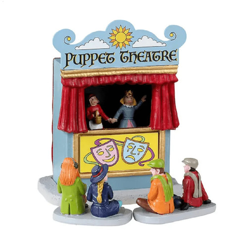 Lemax puppet theatre table - lemax,