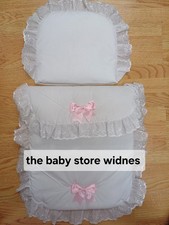 Babys Girls  Quilt Pram Set