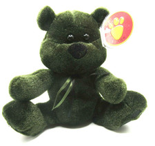 CHUBBLEY BEARS - SPELLS BOTTLE GREEN HALLOWEEN BEAR - RETIRED WITH  TAGS - MINT 