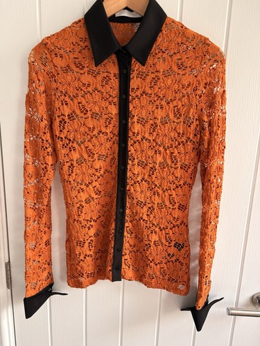 Anne fontaine orange lace - fontaine,