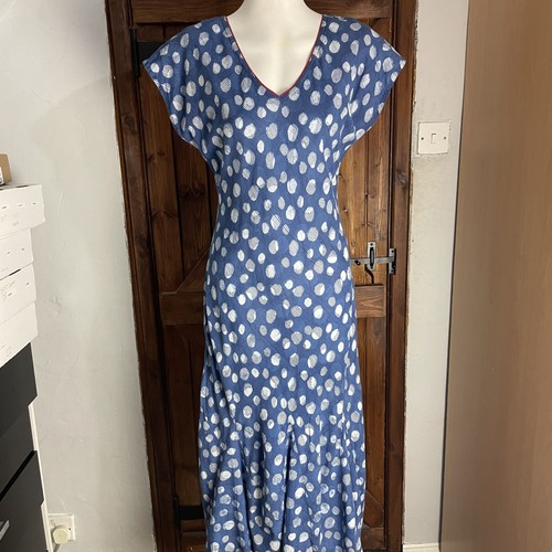 East anokhi vintage blue polka - vintage,