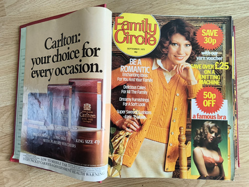 Vintage family circle - circle, magazine