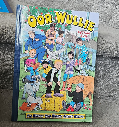 Thomson oor wullie - wullie, "petting