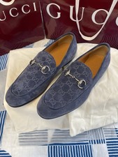 Gucci Jordaan Horsebit Blue