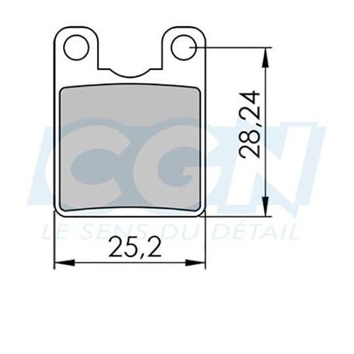 Mtb brake pad - pad, clarks