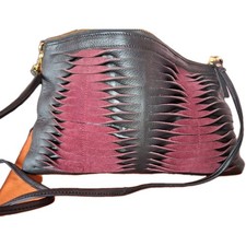Topshop Two Tone Leather &