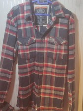 Superdry Men's Red Plaid