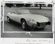 1974 Press Photo Jaguar E-Type