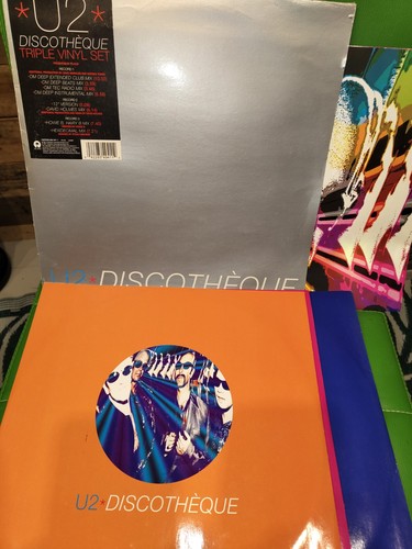 Discotheque vinyl - u2,