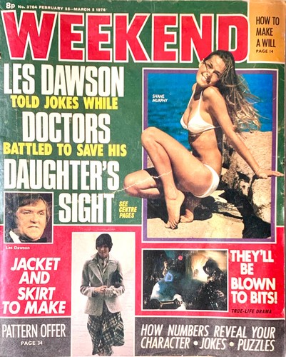 Vintage weekend magazine - magazine, no