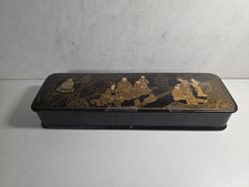 Antique German Lacquer Box /